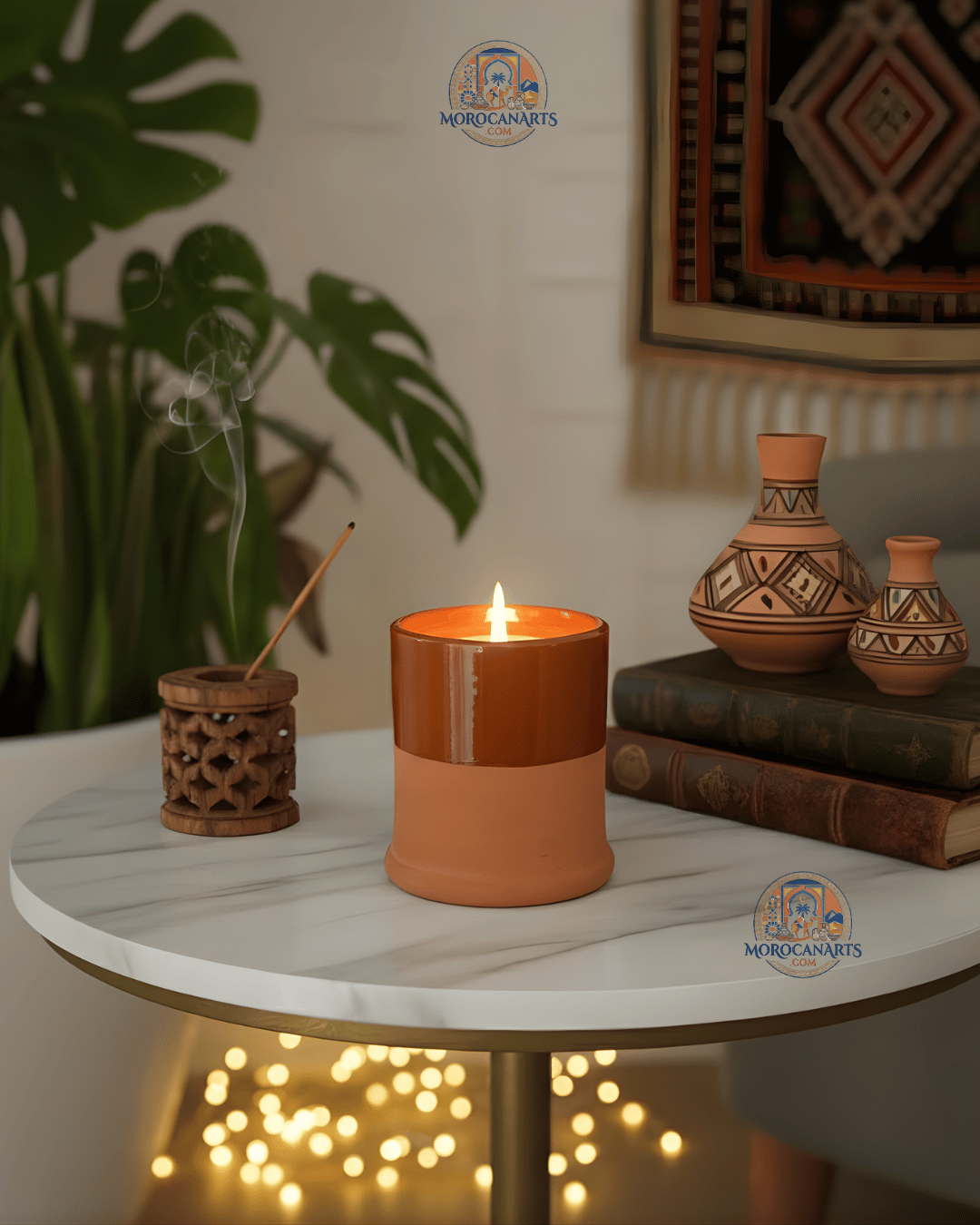 Bougie Terracota Musk